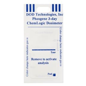 Phosgene 3-Day Badge without Control Window, Pack of 50 [1-200-200]